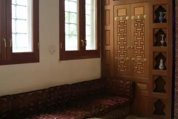 Tempat istirahat bertema Turki bagi pengunjung