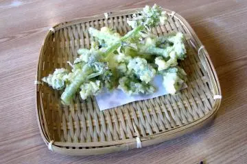 Wasabi tempura