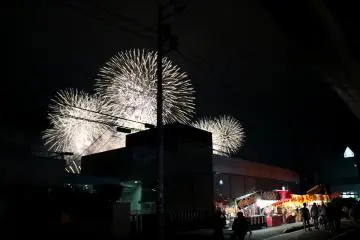 You don't need to be at the heart of the event to enjoy the fireworks