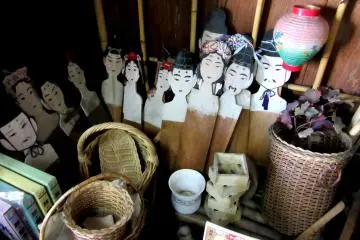In the shop you can see half-produced dolls