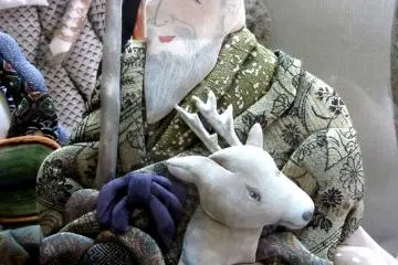 Old oshie doll from the collection