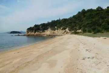 White sand of Naoshima