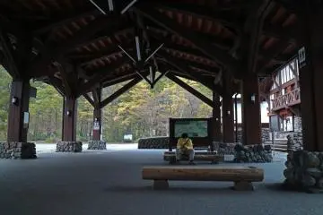 Kamikochi bus terminal