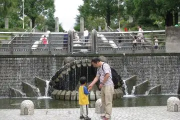 Big fountain in the last point