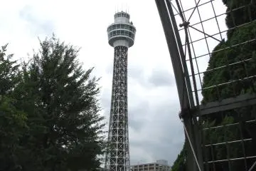 Yokohama Tower from Yamashita Park