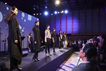 Divka—one of the young designers exhibiting on November 26th.