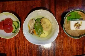Dinner at Koshinzuka