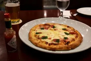 We ordered pizza