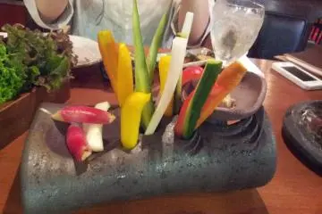 Another view of Matagi Cauda's fresh veggies (Photo: KWHedlund)