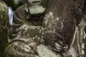 These statues have withstood weather...