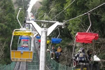 I used the chair lift to go up