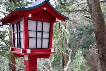 One of the lanterns