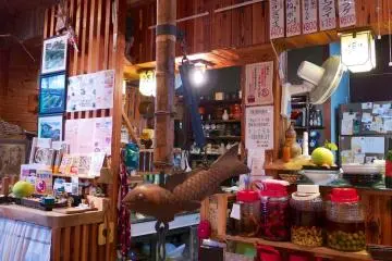 The warm interior