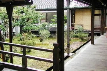 A stroll on the veranda is the path to relaxation.