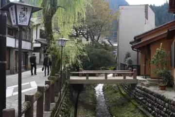 Water running through Gujo-Hachiman