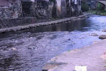 An artist appreciating the landscape