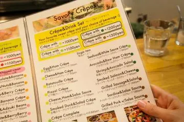 Menu dalam Bahasa Inggris