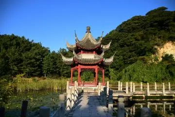 Unique shape of Chinese Jiangnan style