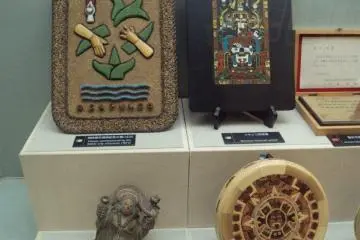 <p>Gifts from sister cities are on display.</p>
