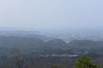 Gotsu City from above
