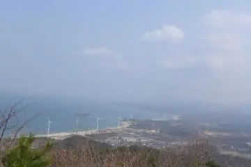 Wind power all along the coast!