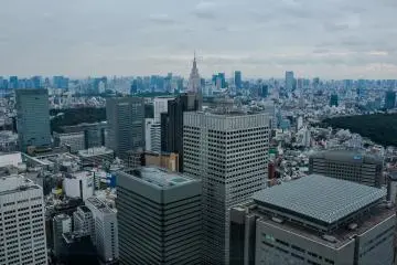 Another city view from the observation deck