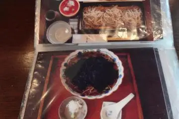 Ask to see their photo album menu