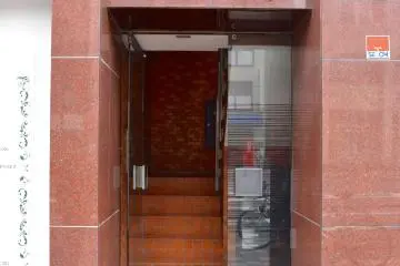 Entrance to the guesthouse