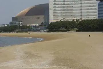 View of the Hilton and baseball stadium