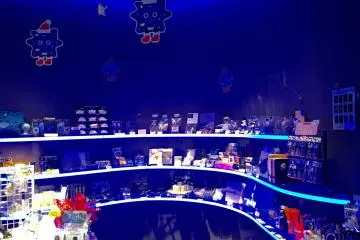 The planetarium's souvenir store
