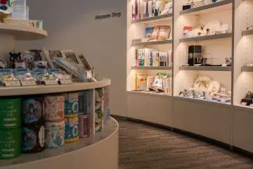 Don't forgot to stop by the shop on your way out