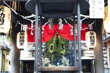 The statue of Fudo Myoo