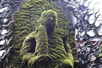 The statue