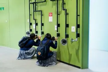 Sound propagation test