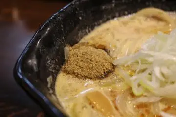 Dried fish powder adds extra umami