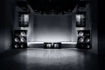 Le sound system du club
