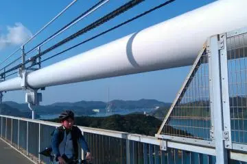 Enjoying the bridge