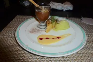 Desert from the dinner