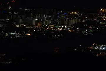 Night view from Garden Terrace