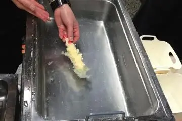 Fabrication d'un tempura.