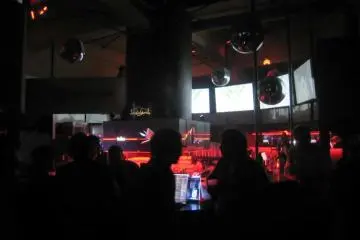 The main bar