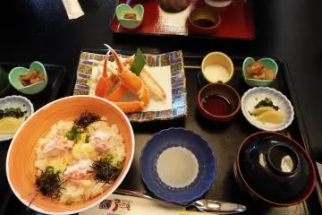 Shichirui Harbor Fish Market Lunch