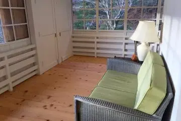 You can sit and enjoy the nature that surrounds the villa