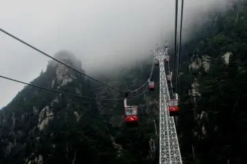 Spanning a great gorge, some moments for those with a fear of heights can be a bit tense