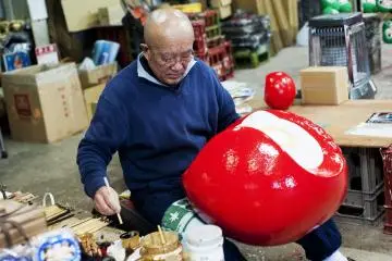 타카사키 다루마 인형 색칠하기