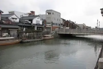 the canals around Matsue City