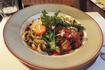 One of several dishes at Bistro Furaipan