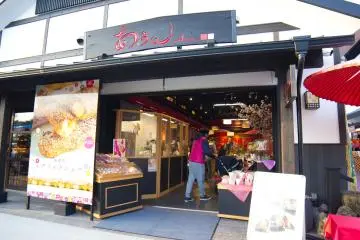 Une abondance de boutiques de souvenirs proposant une gamme d'articles à la vente