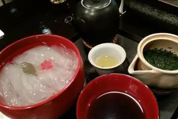 Kuzukiri Japanese dessert, Toraya