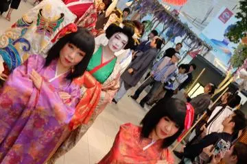 A Geisha parade